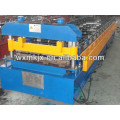 Colored wall panel forming machine